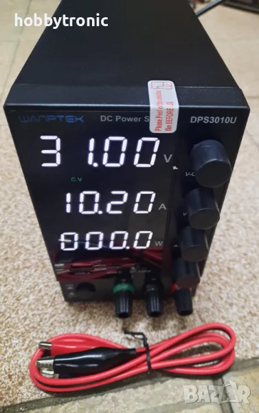 Лабораторно захранване 30V/10A, 60V/5A, 120V/3A с регулиране на ток и напрежение , снимка 1