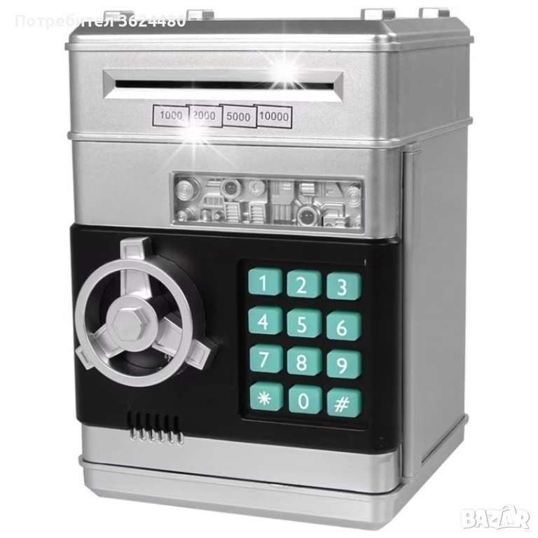 Касичка за Пари с PIN Код и Забавен Дизайн 4821, снимка 1