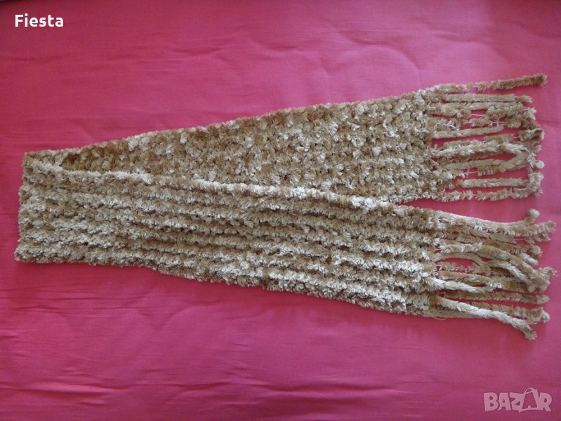 Зимен шал в жълто, снимка 1