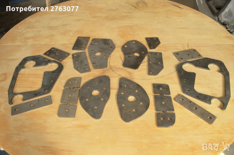 Планки подсилване заден мост BMW E36, снимка 1