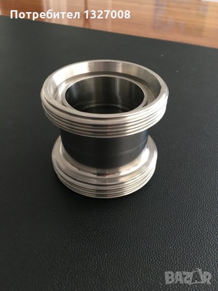 Накрайник резба/резба ДН 50 неръждаем , снимка 1