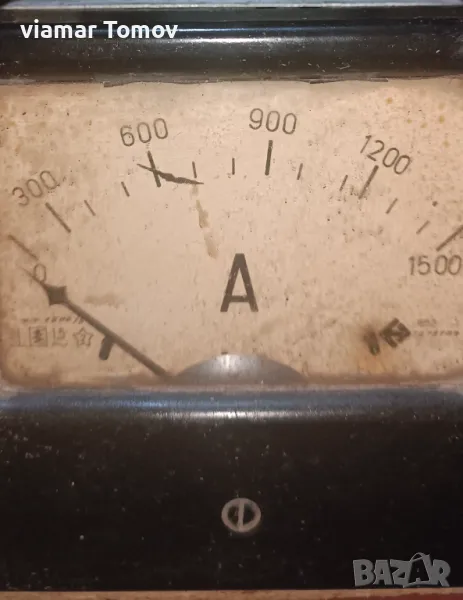 Амперметри  обхват 1500 А, снимка 1