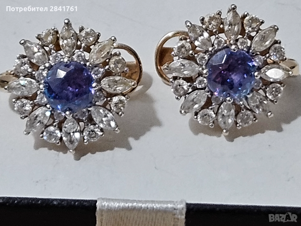 Украински златни обеци , снимка 1