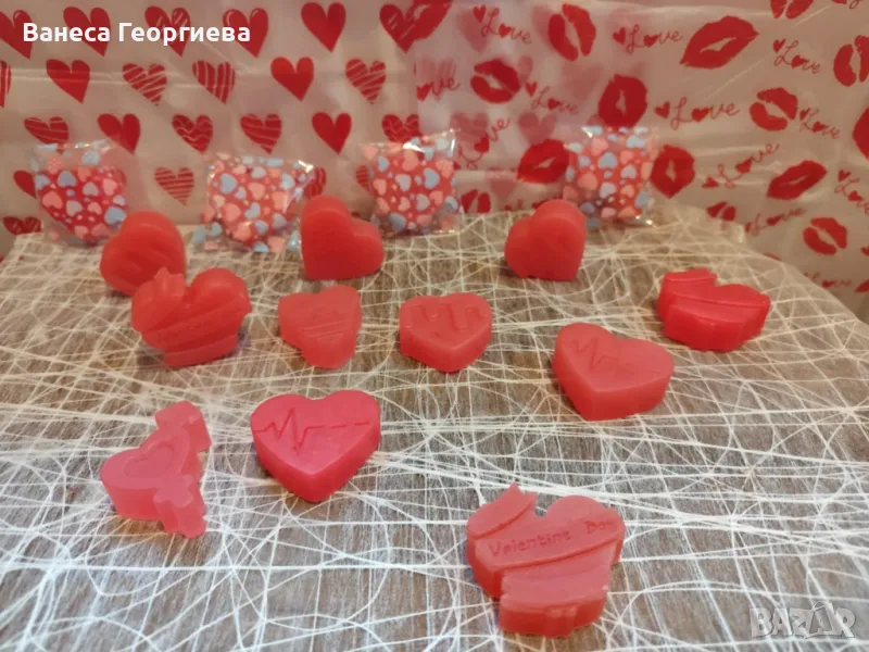 Медени сапуни за Свети Валентин, снимка 1