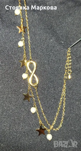 Нова гривна за глезен-медицинска стомана, снимка 1