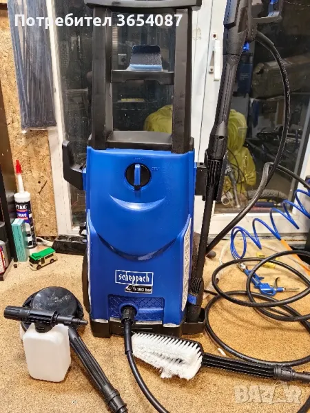 Впдоструйка Scheppach 180 bar, снимка 1