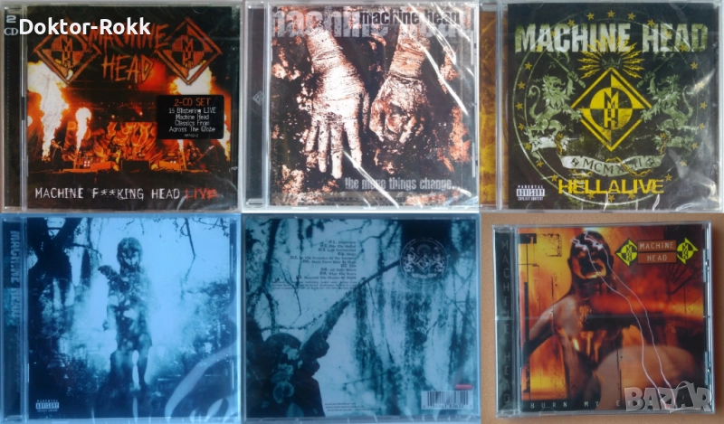 Machine Head – оригинални дискове, снимка 1