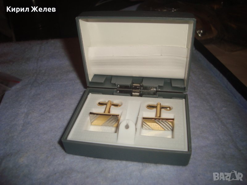 ЛУКСОЗНИ СТИЛНИ ПОЗЛАТЕНИ БРОНЗОВИ БУТОНЕЛИ в КУТИЙКА 28903, снимка 1