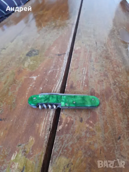 Стар джобен нож,ножче,ножка #116, снимка 1