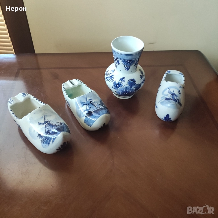 Порцеланов пепелник,пепелници,ваза, снимка 1