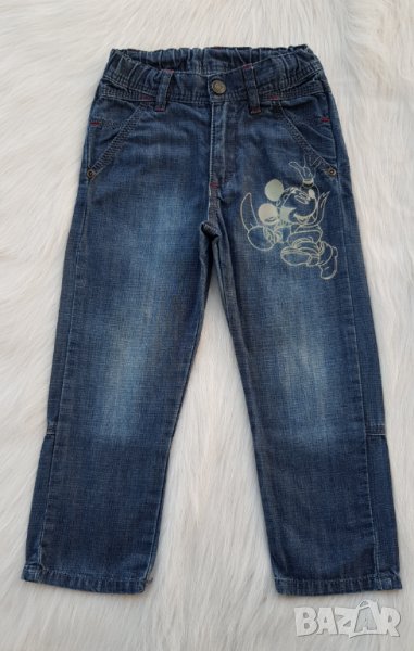 Дънки Мики Маус 2-3 години, снимка 1