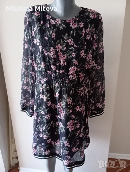 Лятна черна рокля, снимка 1