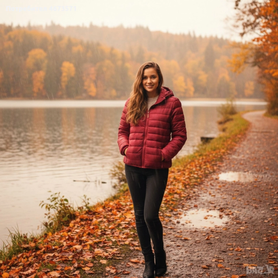 Топло капитонирано яке – практично, стилно и удобно всеки ден. BENETHON, снимка 1