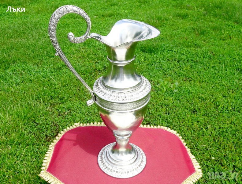 Кана от калай в стил Ампир 1.4 кг.,46 см., снимка 1