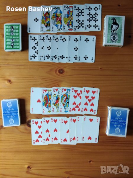 Стари карти за игра. , снимка 1