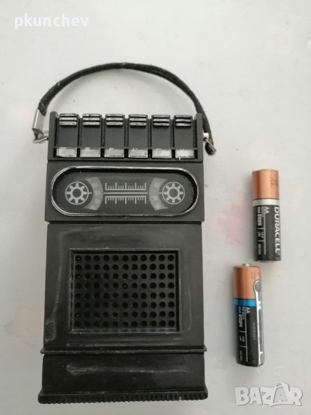 Ретро AM радио с интересен дизайн. , снимка 1