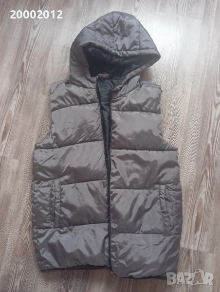 Ватиран елек с качулка , снимка 1