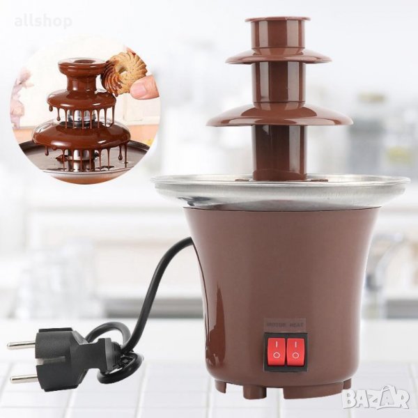 Шоколадов фондю фонтан - Chocolate fondue fountain, снимка 1