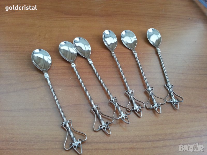 Руски лъжички филигран, снимка 1