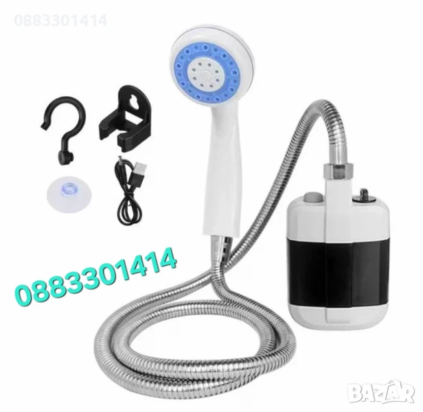 Къмпинг душ USB зареждане Преносим , снимка 1