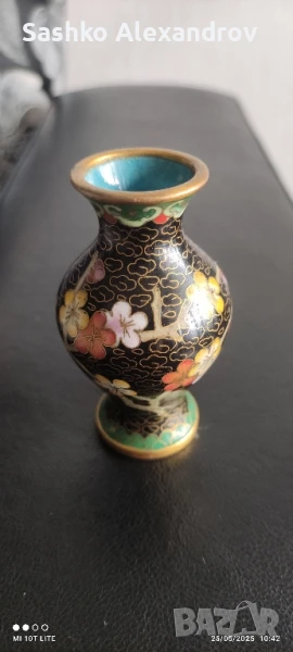 Китайска ваза Клоазон, снимка 1