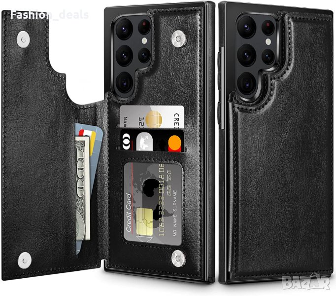 Нов флип кожен калъф / кейс за телефон Samsung S22 Защита Самсунг, снимка 1