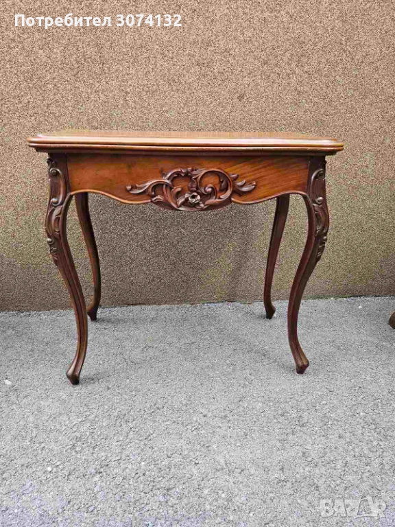 Конзола с дърворезба в стил Барок, снимка 1