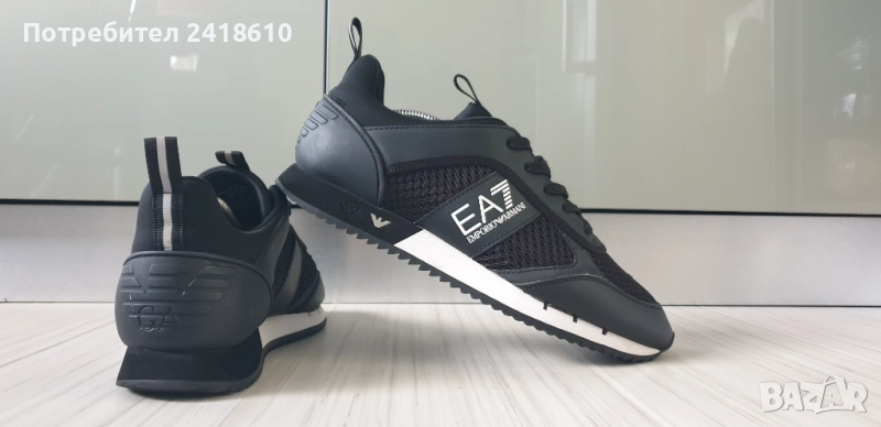 Emporio Armani EA7 Sneakers Mens Size 42/26.9см US 8.5 UK 8 ОРИГИНАЛ! Мъжки Спортно - елегантни!, снимка 1