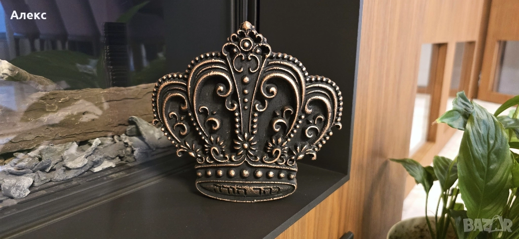 Масивна дървена корона., снимка 1