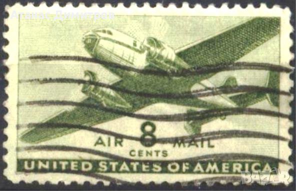 Клеймована марка Авиация Самолет 1944 от САЩ, снимка 1