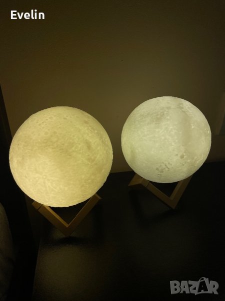Декоративна лунна лампа , снимка 1