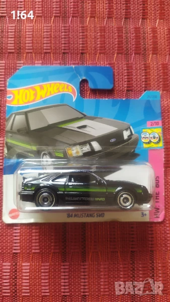 Hot Wheels '84 Mustang SVO, снимка 1