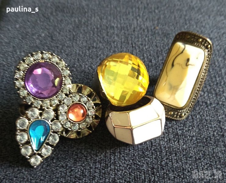 Пръстен / пръстени / имитационни бижутерия, снимка 1