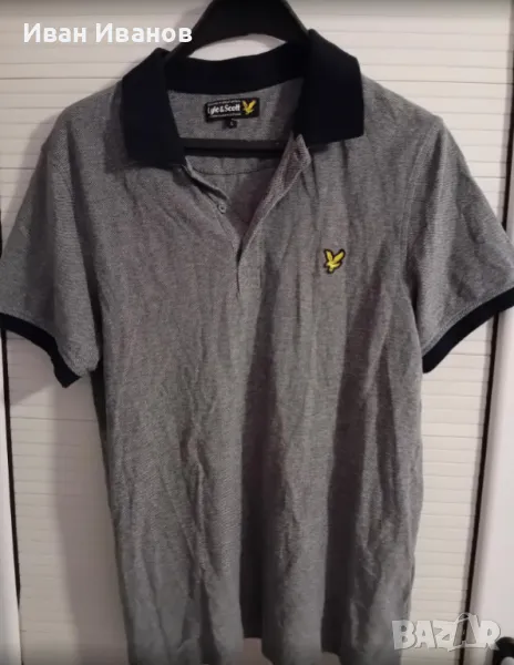 Чисто нова оригинална фланелка с яка Lyle & Scott, снимка 1