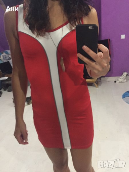 Червена рокля за тенис - размер XS, снимка 1
