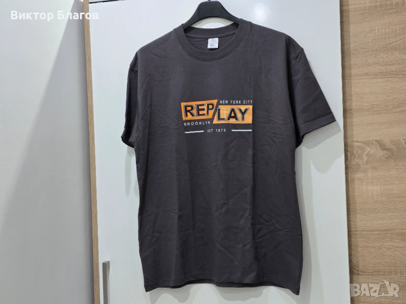 Нова Тениска REPLAY - XL, снимка 1