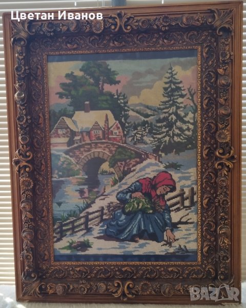 Голям гоблен с размери 77/97, снимка 1