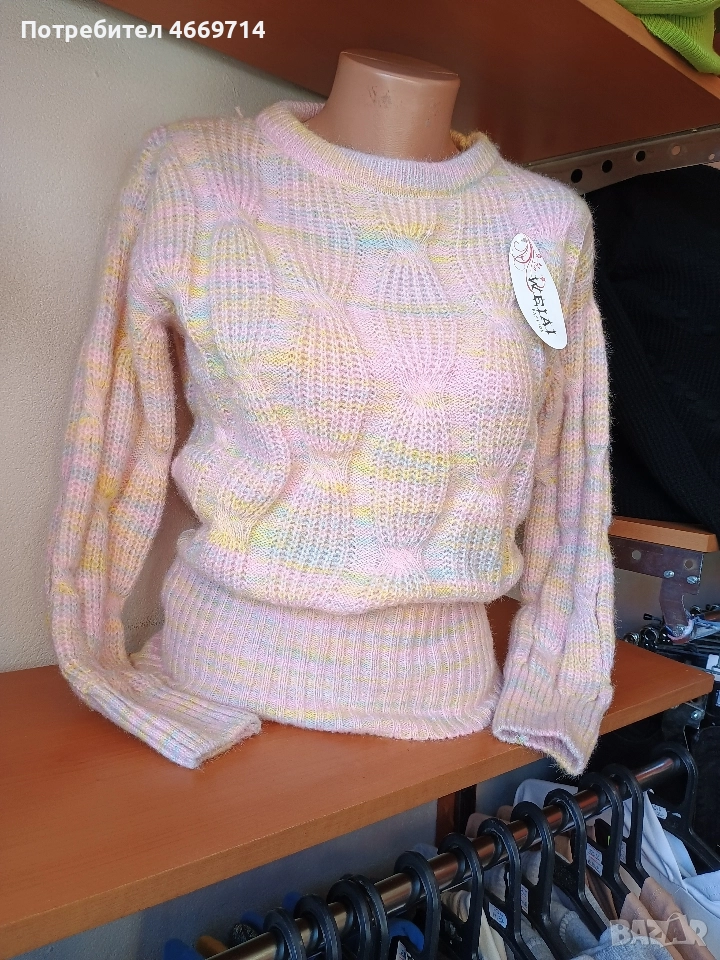 дамска плетена блуза , снимка 1