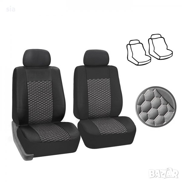 Тапицерия за кола, бус, универсални калъфи, 1+1, снимка 1
