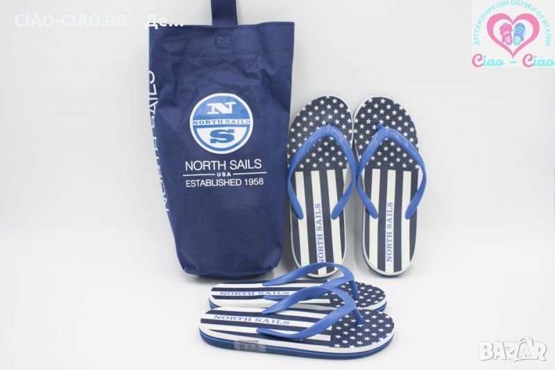 №29,30,31, NORTH SAIL, Джапанки флип-флоп + Подаръчна торбичка, снимка 1