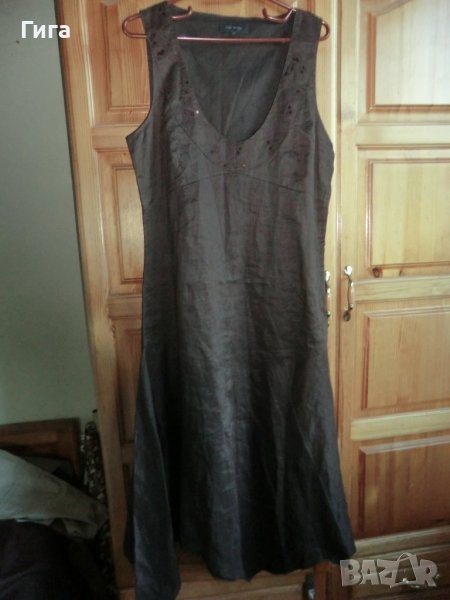 нова кафява рокля, снимка 1