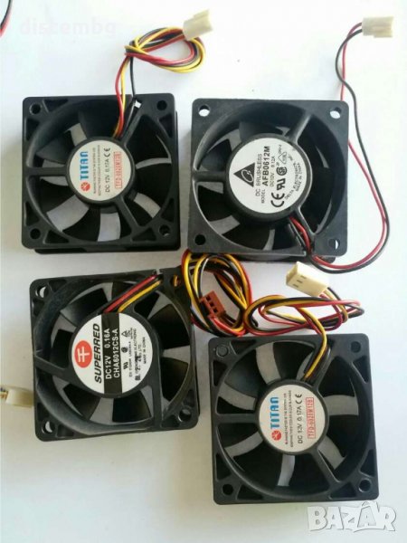 Вентилатор за компютър  6см, снимка 1