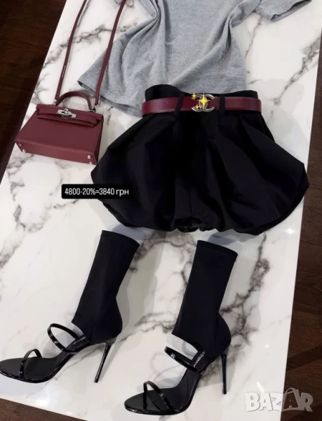 колан от естествена кожа в кутия chanel , снимка 1