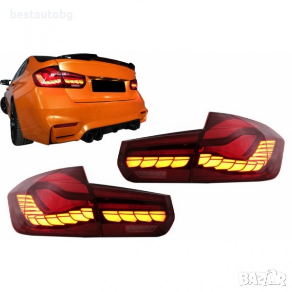 Тунинг OLED стопове M4 дизайн за BMW F30 / F80 / F35 (2012-2018), снимка 1