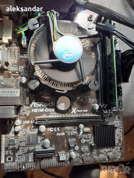 Дъно проц.и рам asrock H81 , снимка 1