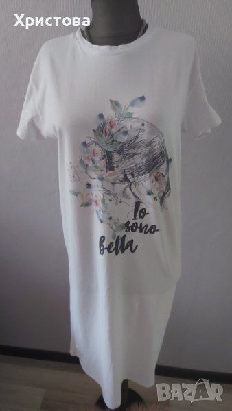Лятна рокля тип тениска - 16,00лв., снимка 1