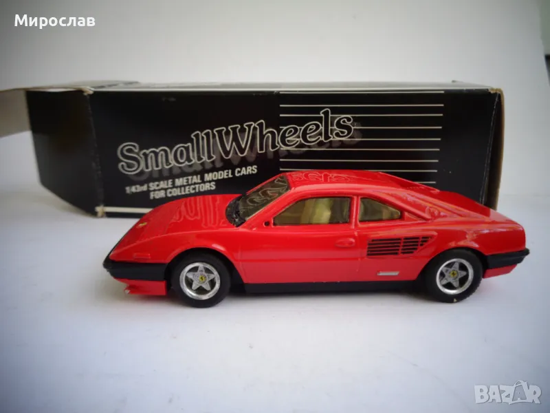 1/43 SMALL WHEELS FERRARI MONDIAL КОЛИЧКА ИГРАЧКА МОДЕЛ, снимка 1