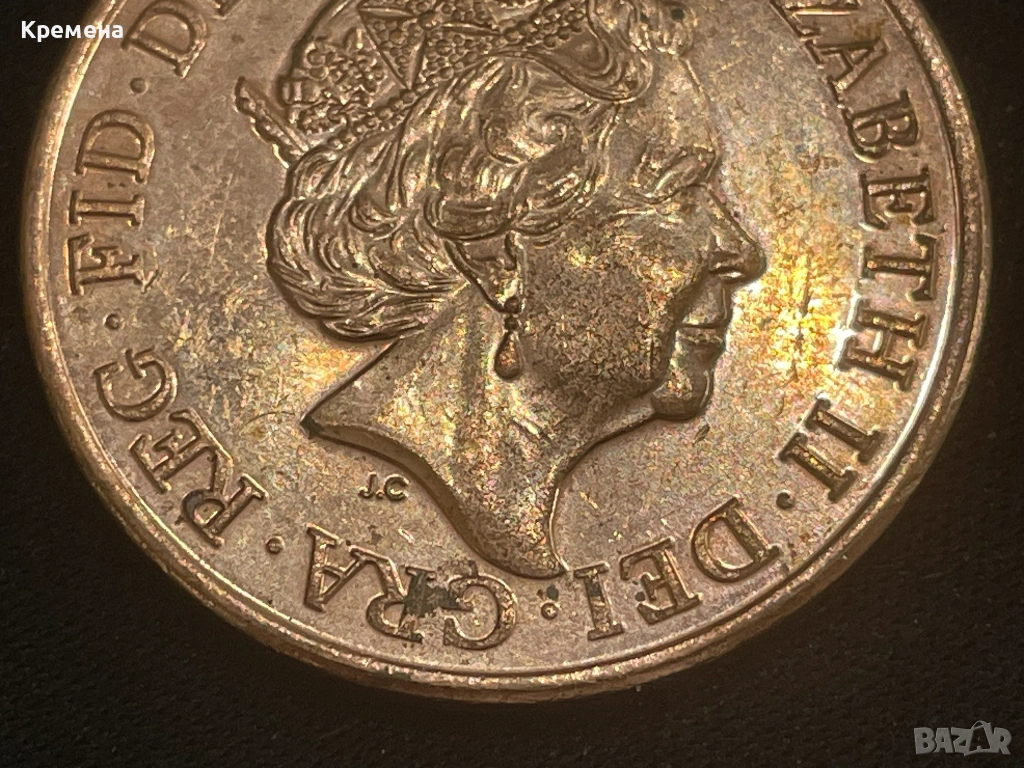 A BRITISH 2016 ELIZABETH II TWO PENCE, снимка 1