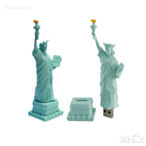 Флашка 32 гб. Статуя на свободата , Америка , статуята на свобода Ню Йорк, снимка 1