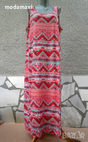 3XL+  Нова дълга рокля  с фабричен дефект, снимка 1